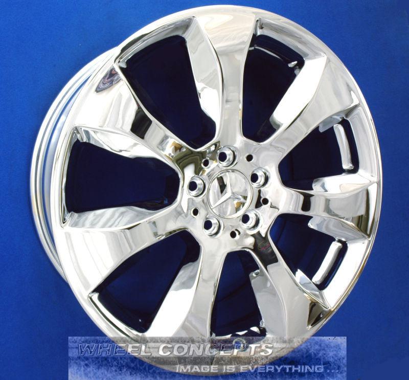 Mercedes glk350 20 inch chrome wheel exchange glk 350 20" rims 20x8.5