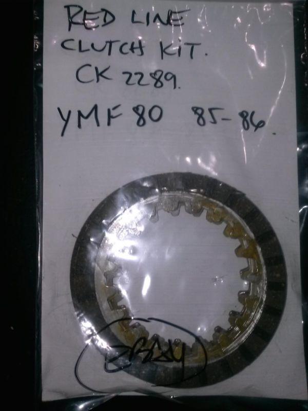 Ymf80 clutch kit disc yamaha new by redline ck2289