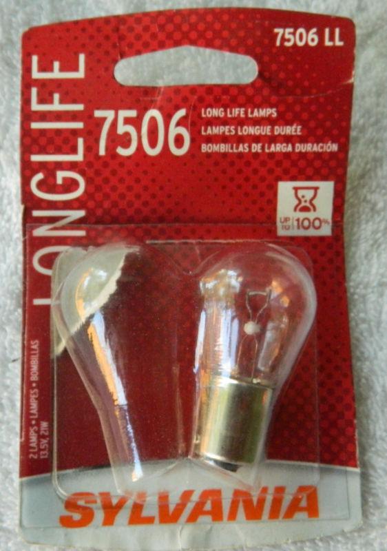1- sylvania long life 7506 ll bulb lamp 1 bulb