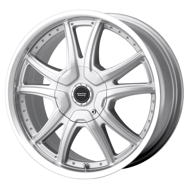 17x7.5 american racing alert silver wheel/rim(s) 5x114.3 5-114.3 5x4.5 17-7.5