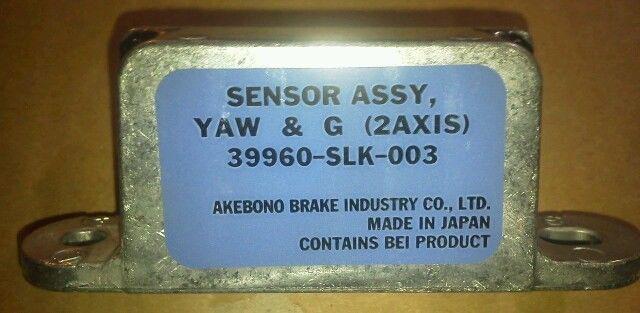 39960-slk-003 honda yaw & g sensor assembly 2axis 2006 2007 2008