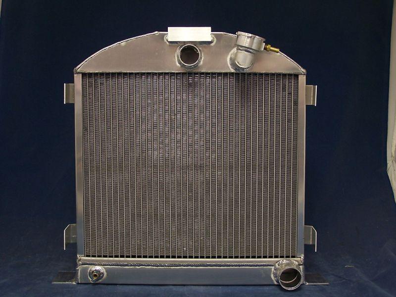 32 ford choped  19 inch tall aluminum radiator will cool 600 hp made in usa 