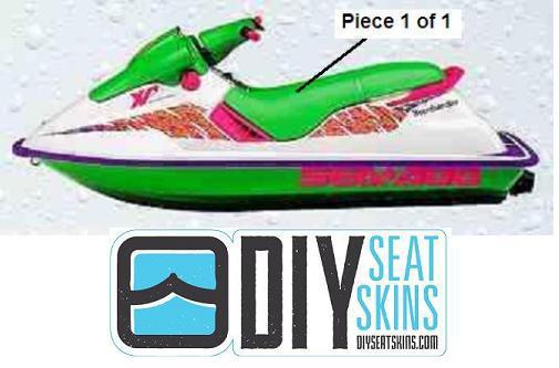 Sp xp spx sea doo green seat skin cover 92 93 94 95 96 ~free manual available!~