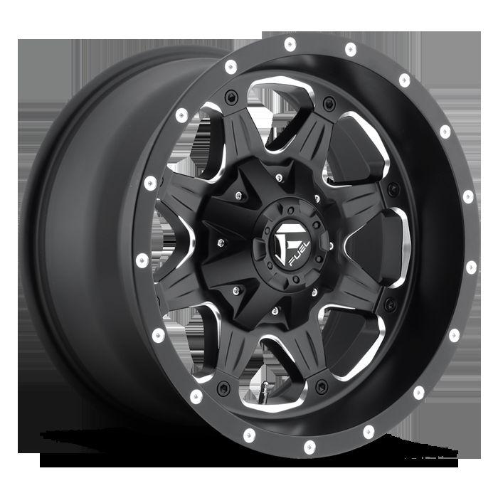 20x9 black fuel boost wheel 5x139.7 & 5x150 +20 offset d53420907057