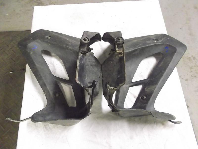 2005 honda trx450r used foot heel guard pair stock excellent cond #7