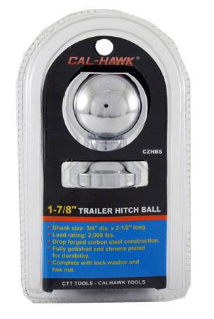 Hitch receiver ball trailer ball 1-7/8" x 3/4" shank trailer hitch ball