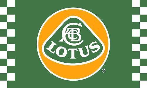 Lotus flag 3x5' emblem checkered banner jx*