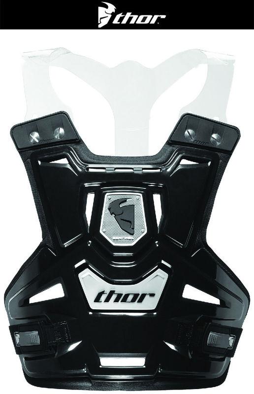 Thor youth black sentinel pro dirt bike roost guard chest protector mx atv 2014