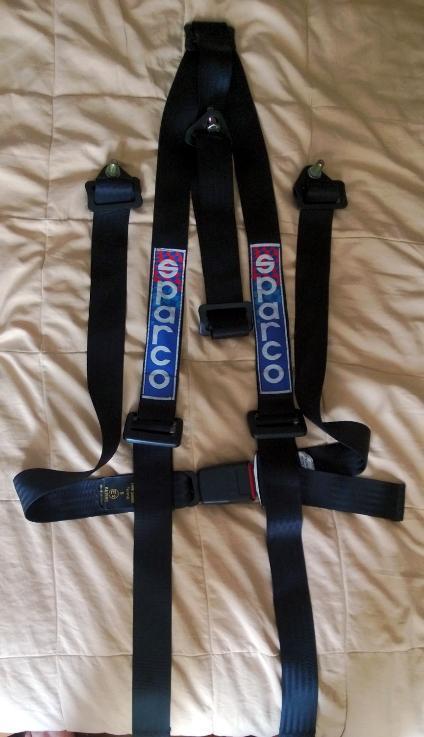 Sparco "street" 3-point harness