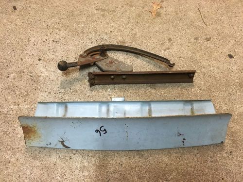 1956 ford f100 pickup cowl vent complete w/ handle &amp; bracket western piece