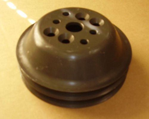 Sbc cv products water pump pulley 5 7/8&#034; od serpentine late model modified nhra