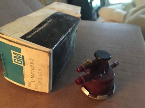 1980 chevy pontiac emission control valve nos in box gm 10010391