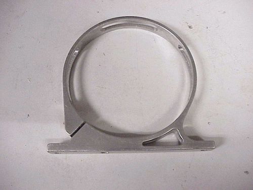 Billet aluminum firebottle clamp bracket base 4&#034; inside diameter nascar c8