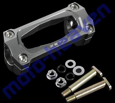 Zeta 1 1/8&#039; fat bar conversion clamp kit w brace honda crf450x 2005-2009 (4011)