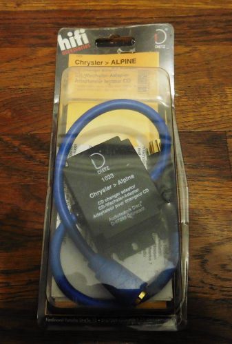 Chrysler &gt; to alpine cd changer adapter 1995 - 1998 dietz chm-s601 s611 s620