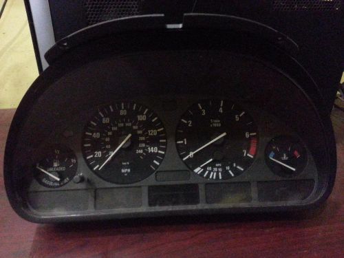 Bmw bmw 528i speedometer (cluster), mph (us), w/o on-board computer 98 99 00