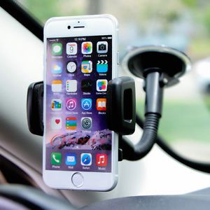 Windshield suction cup phone mount for apple iphone 6 6s gooseneck  wm