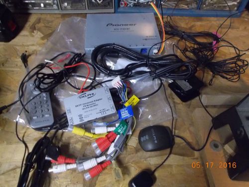 Used pioneer gex-p10xmt receiver &amp; delphi skyfi fm modulator, selling for parts