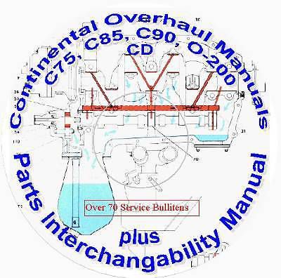 Continental c series and o200 manuals &amp; more