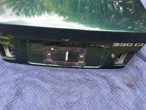 00 - 06 bmw 3 series coupe e46  lid deck lid assembly oem green