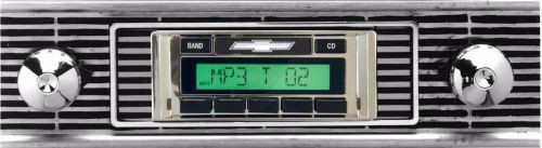 1956 chevy radio usa-630 am/fm ipod xm mp3 bluetooth custom autosound 56
