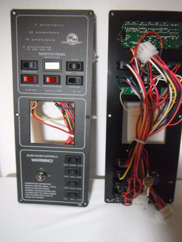 Kib national rv monitor panel 4 slide out room controls keys electrical k135176