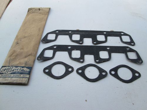 Exhaust manifold gasket set dodge,plymouth v/8 1955-56