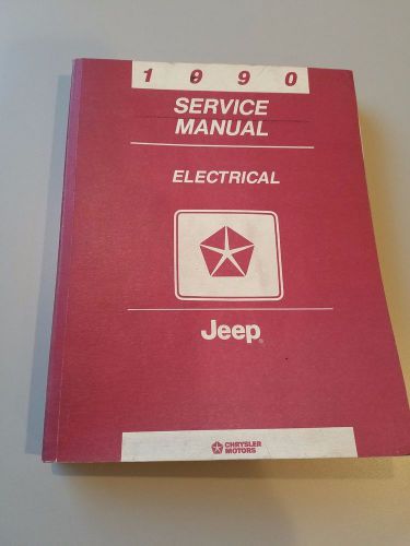 1990 jeep electrical service manual