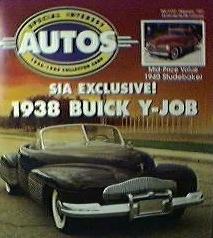 Sia 1958 lincoln continental, 1961 porsche 1938 buick y-job 1940 studebaker
