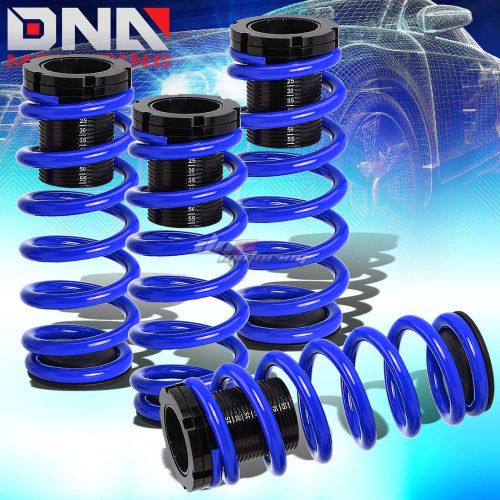 For 85-98 vw golf/jetta 1-3&#034;scaled suspension lowering coilover blue springs