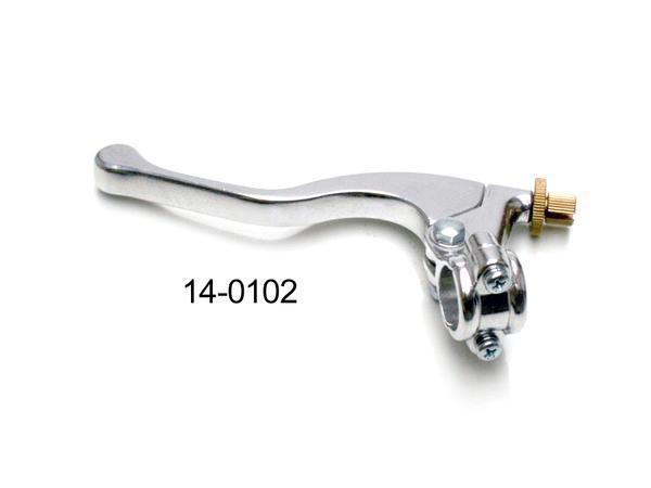 Motion pro clutch lever assembly polished for fits honda motocross motorcycles