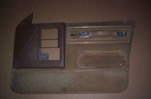 86  buick  century  limited   right  door  panel --check this out !--