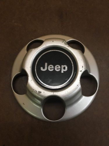 84-01 jeep cherokee sport xj wrangler hubcap wheel center oem