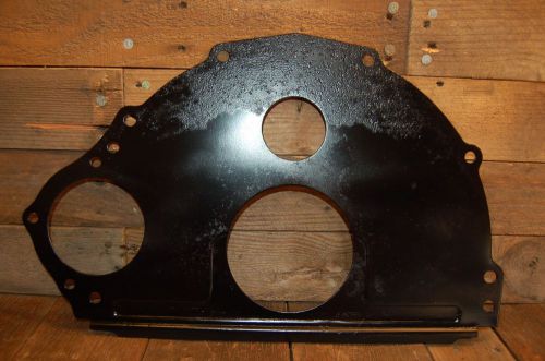 Fe ford 352 390 428 427 engine to transmission block plate very nice c6 4 speed