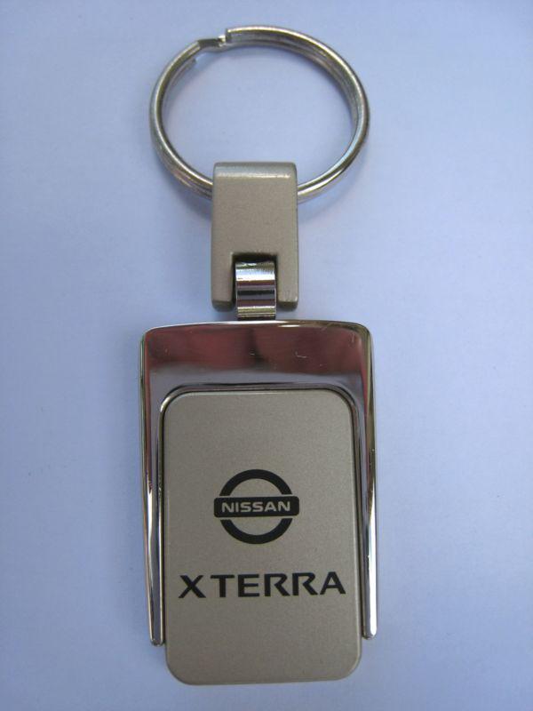 New nissan xterra sq. metal key chain ring fob. handsome, high quality keychain