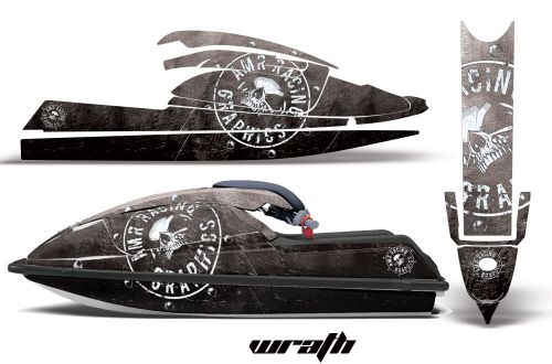 Amr racing jet ski wrap for kawasaki 750 sx graphics kit all years wrath