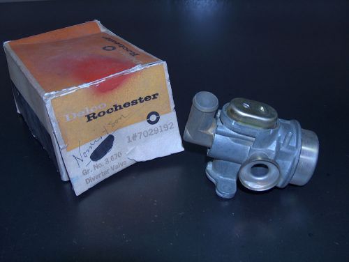 Delco rochester 1969-72 cadillac nos air injection reactor smog diverter valve
