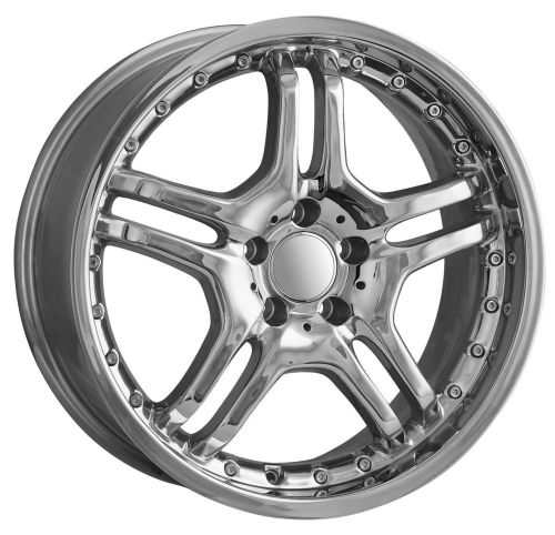 18 inch chrome mercedes benz replica wheels (480)