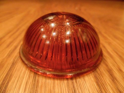 Vintage 20 &#039;s 30 &#039;s packard auburn nash hy power amber marker light lens nos