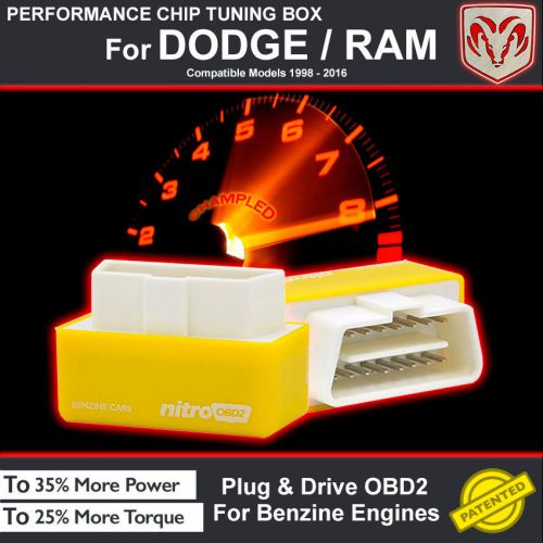 Power box car auto chip tuning ecu remapping remap performance upgrade for dodge