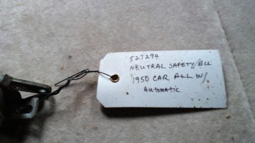 50 studebaker neutral safety &amp; bu light switch