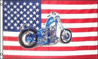 Motorcycle flag