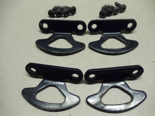 99 - 2016 ford f150 truck bed cleats tie down hooks with factory bolts (4)