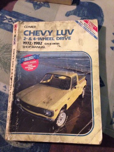 Clymer chevy luv 1972-1982 shop manual