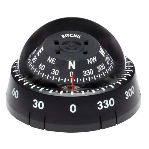 Ritchie xp-99 kayaker compass - surface mount - black -xp-99