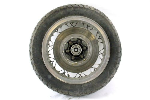 Rear wheel 1976 honda gl1000 gl 1000 goldwing rim hub spokes 130/90-19 oem