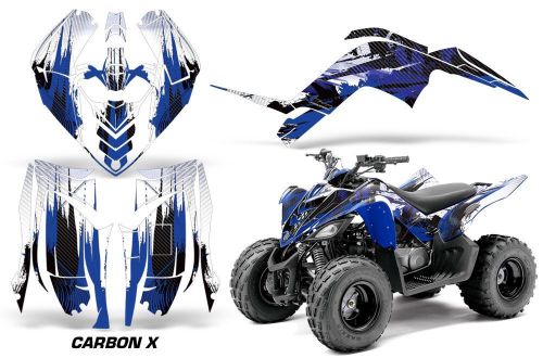 Yamaha raptor 90 amr racing graphic kit wrap quad decals atv 2009-2015 carbonx u