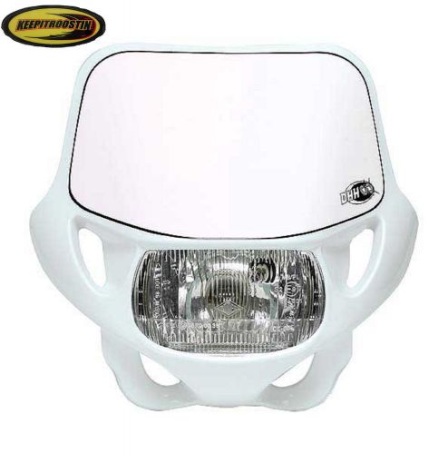 Acerbis dot white headlight fits xr 600 650 r 1986-2007 xr600 xr650