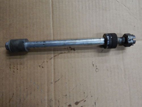 Rear axle with spacer for 1982 kawasaki k z 305 b