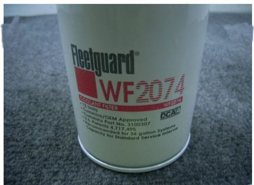 Fleetguard wf2074 coolant filter cummins 3100307 - lot of 100 free ship
